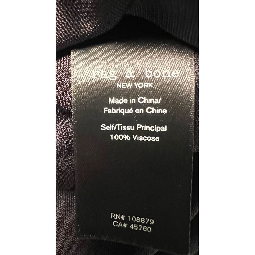 Rag & Bone Holly Wrap-Effect Ruched Stretch-Jerse… - image 7